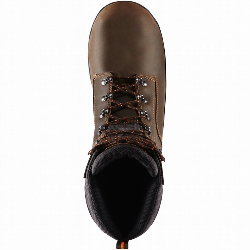 Brown Danner Crafter Men's Work Boots | 49925