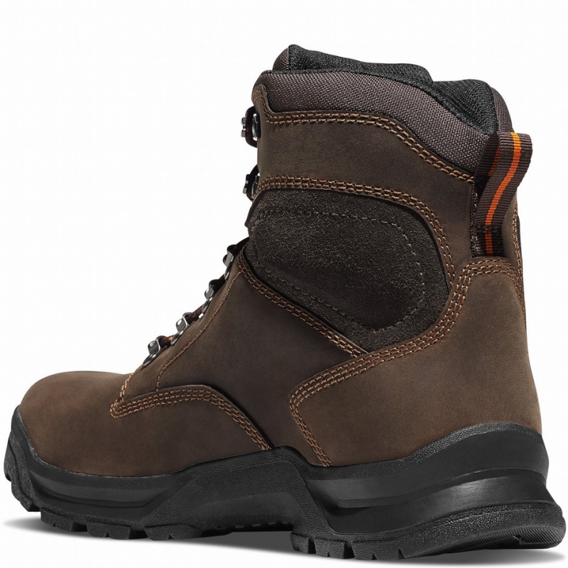 Brown Danner Crafter Men's Work Boots | 78141