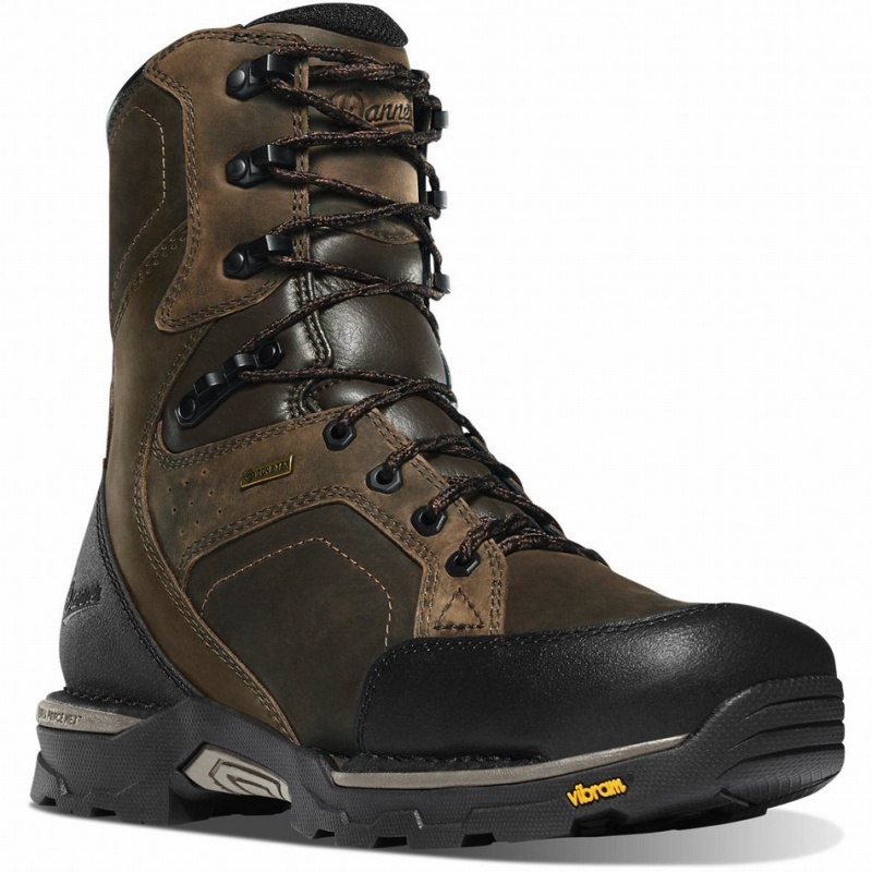 Brown Danner Crucial Men's Work Boots | 65055