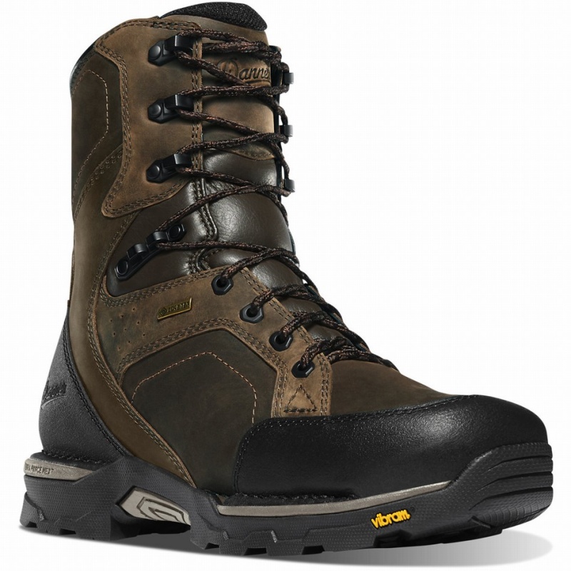 Brown Danner Crucial Men's Work Boots | 88421