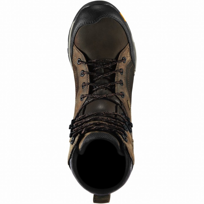 Brown Danner Crucial Men's Work Boots | 88421