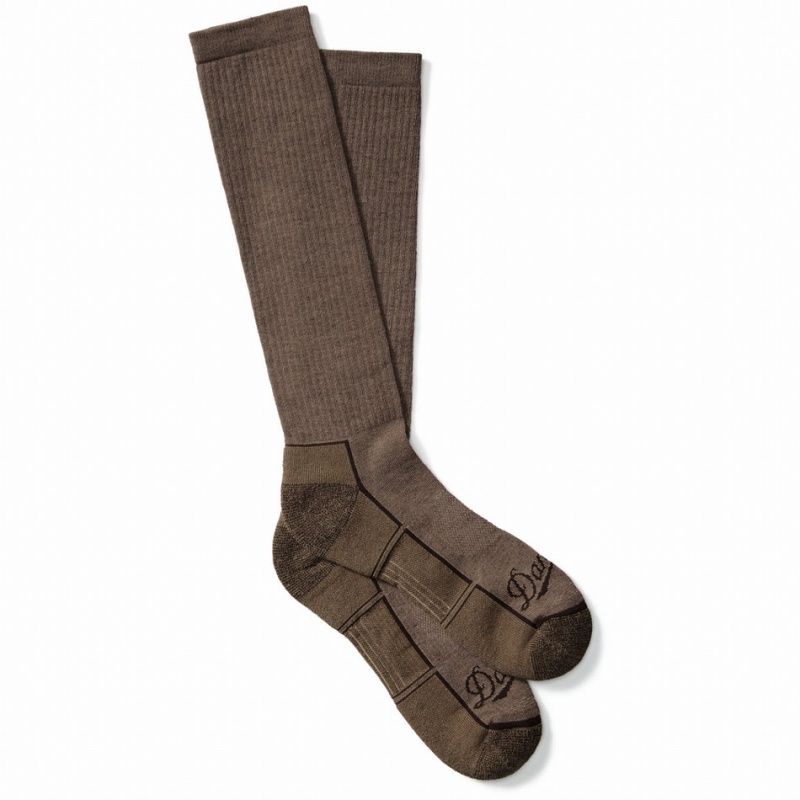 Brown Danner Drirelease Lightweight Hunting Men\'s Socks | 72737