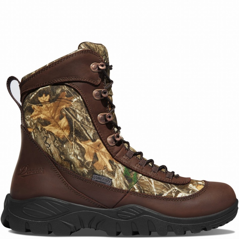 Brown Danner Element Men\'s Hunting Boots | 89254