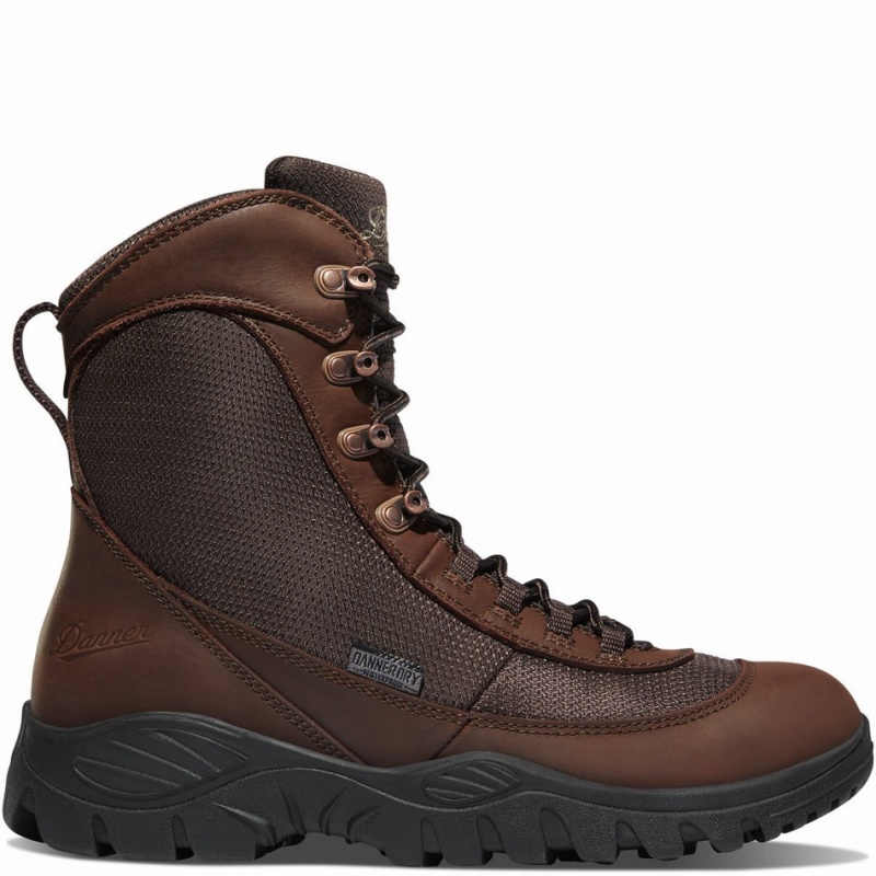 Brown Danner Element Men\'s Hunting Boots | 48409