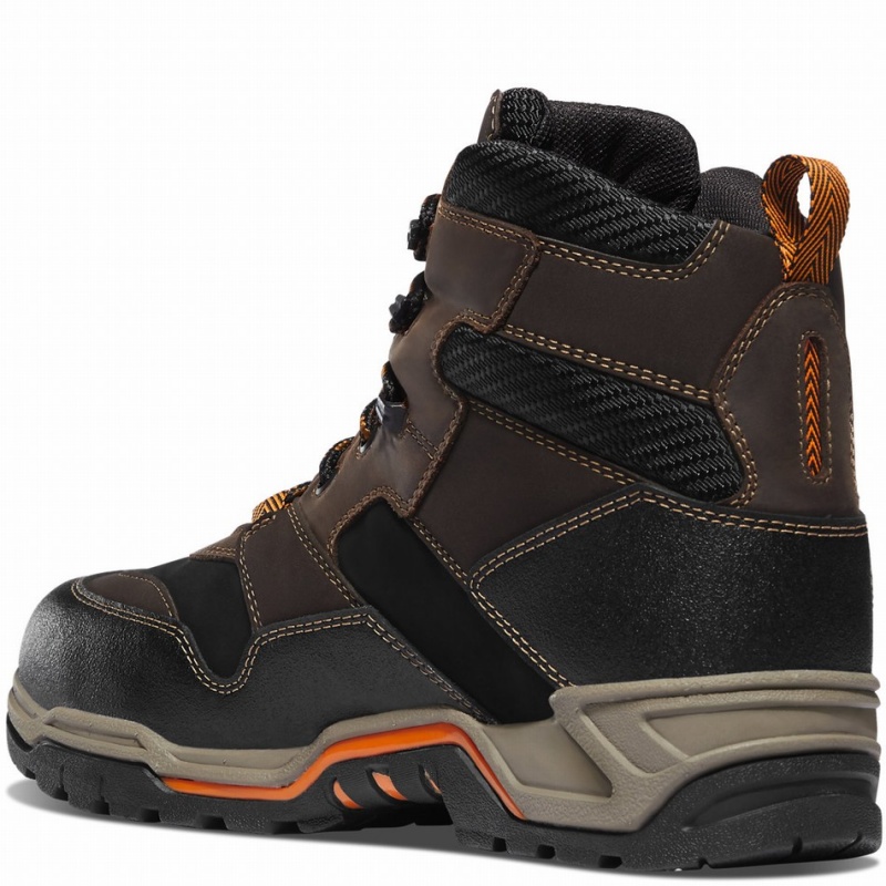 Brown Danner Field Ranger Men's Work Boots | 39948