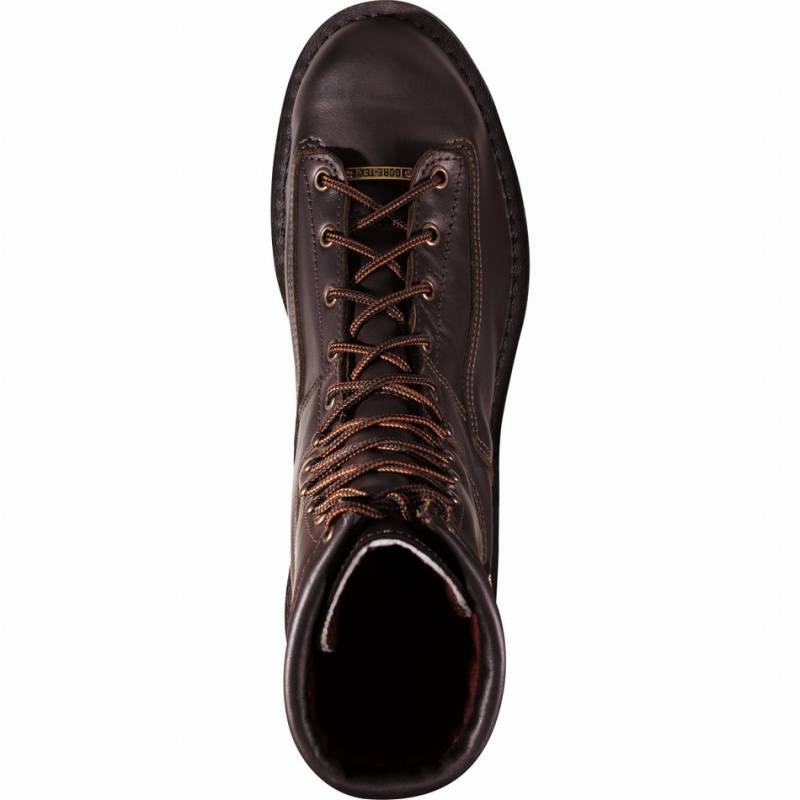 Brown Danner Hood Winter Light Men's Hunting Boots | 62043