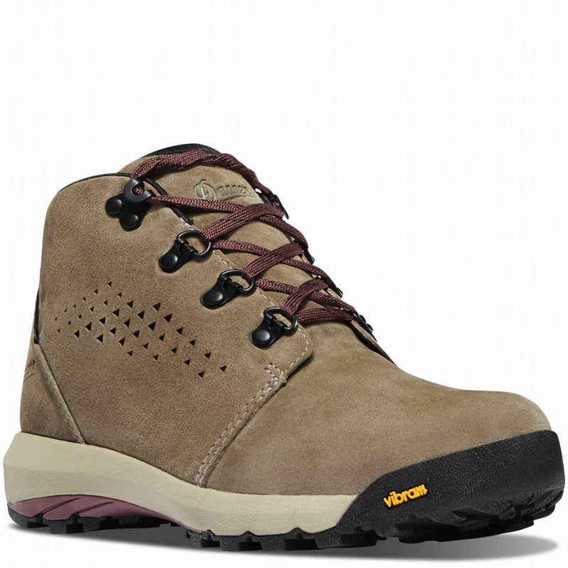 Brown Danner Inquire Chukka Women's Boots | 97463