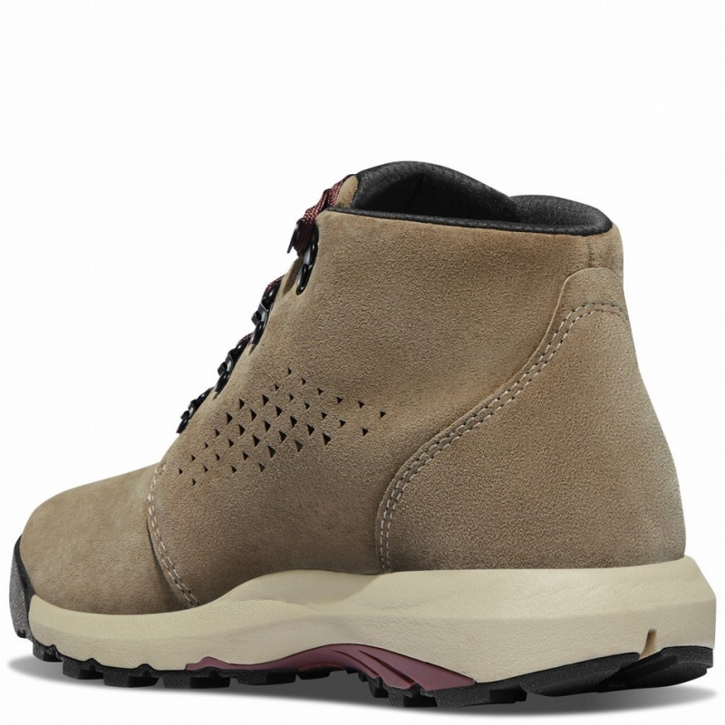 Brown Danner Inquire Chukka Women's Boots | 97463