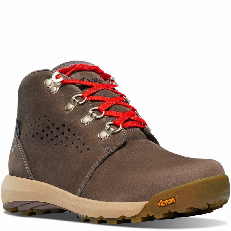 Brown Danner Inquire Chukka Women's Hiking Boots | 70032