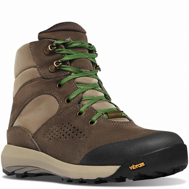 Brown Danner Inquire Mid Women's Boots | 93294