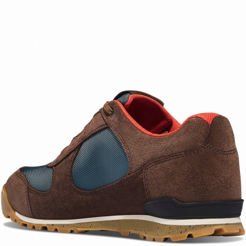 Brown Danner Jag Low Men's Hiking Shoes | 10358