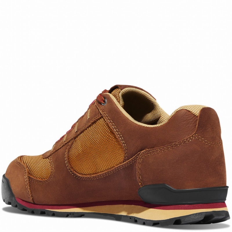 Brown Danner Jag Low Men's Hiking Shoes | 72879