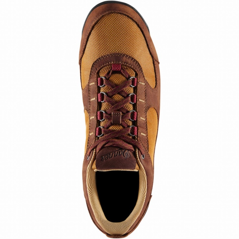 Brown Danner Jag Low Men's Hiking Shoes | 72879