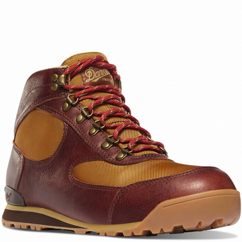 Brown Danner Jag Men's Hiking Boots | 22449