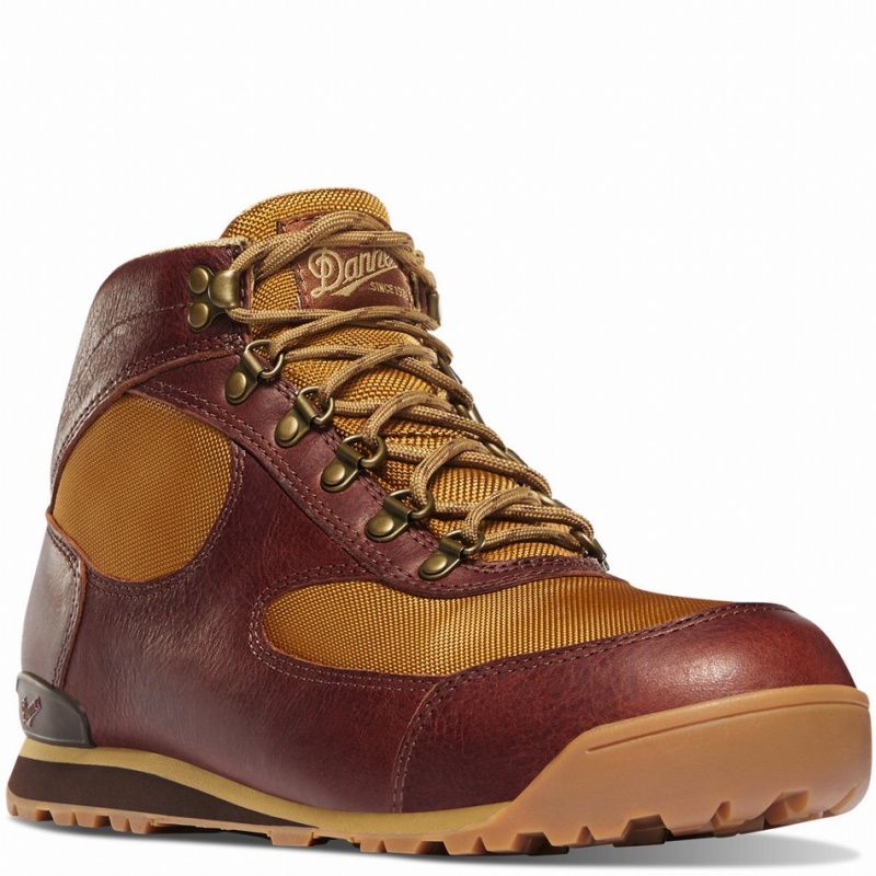 Brown Danner Jag Men's Hiking Boots | 22449