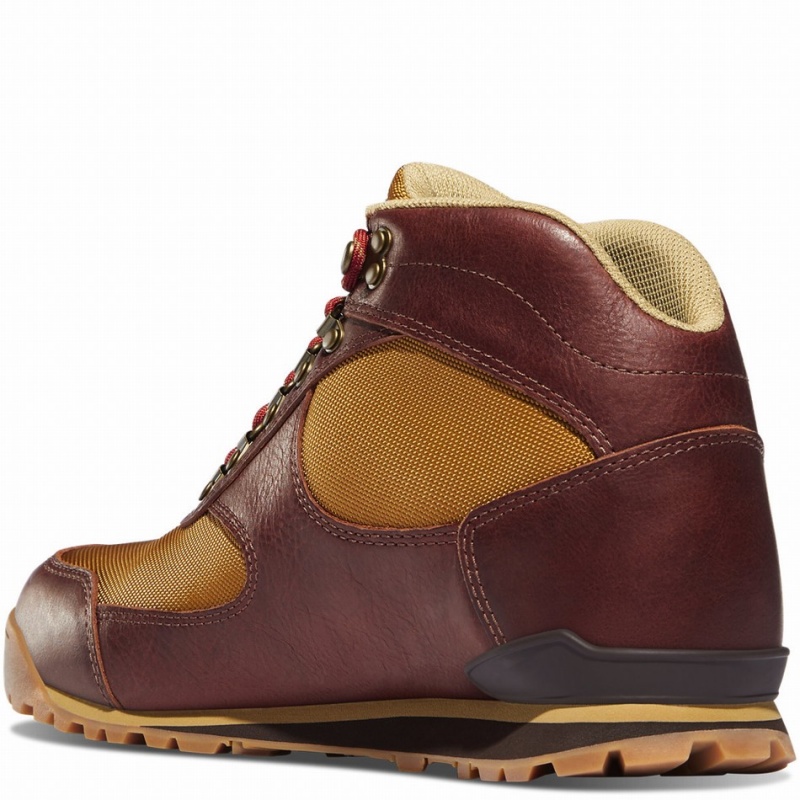 Brown Danner Jag Men's Hiking Boots | 22449