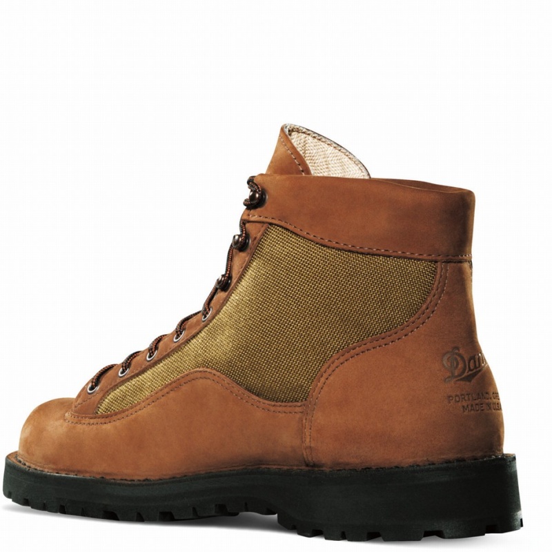 Brown Danner Light II Men's Hiking Boots | 38134