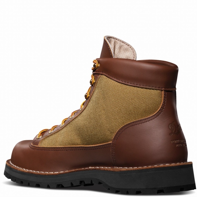 Brown Danner Light Women's Boots | 29390