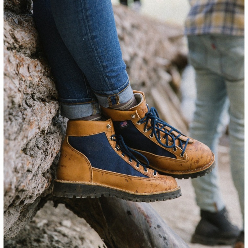 Brown Danner Light Women's Boots | 34328