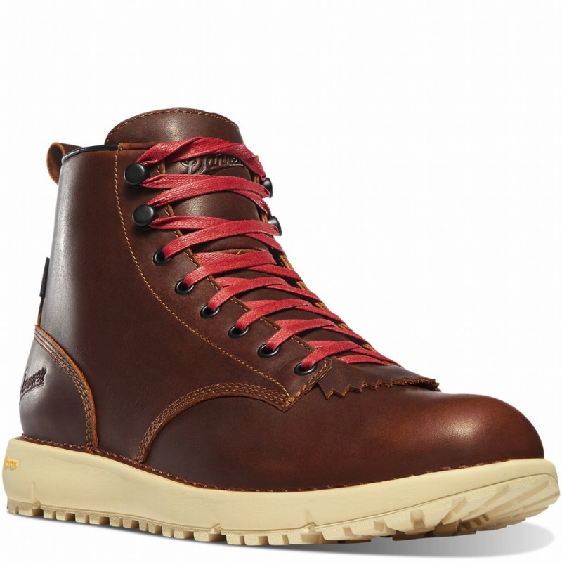 Brown Danner Logger 917 GTX Men's Boots | 28693