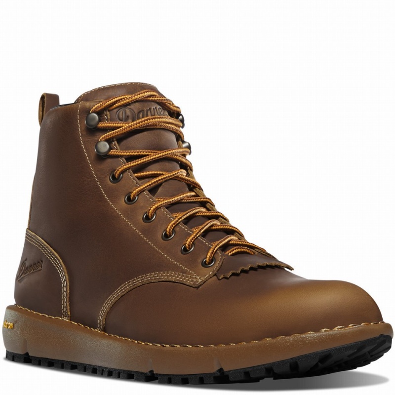 Brown Danner Logger 917 Men's Boots | 95955