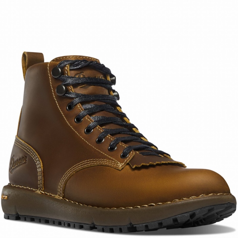 Brown Danner Logger 917 Women's Boots | 17086