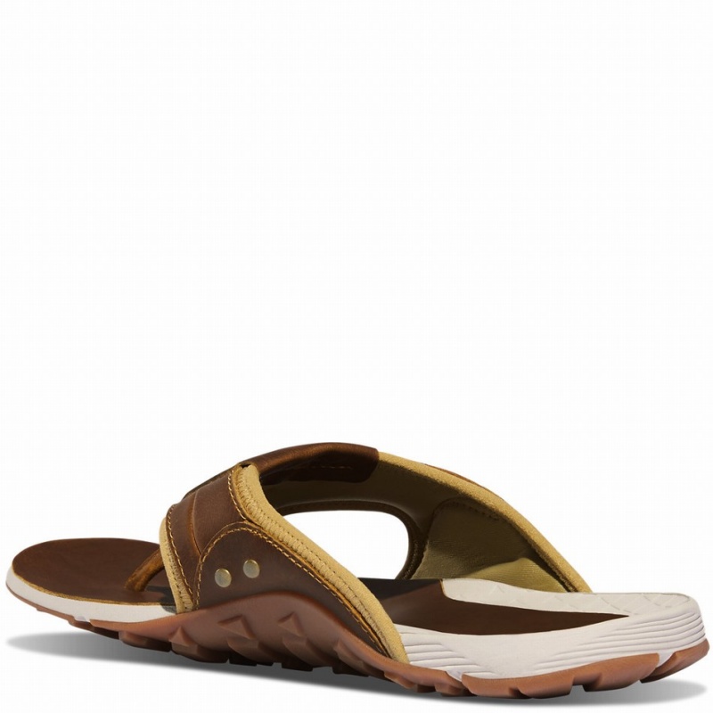 Brown Danner Lost Coast Men's Sandals | 66217