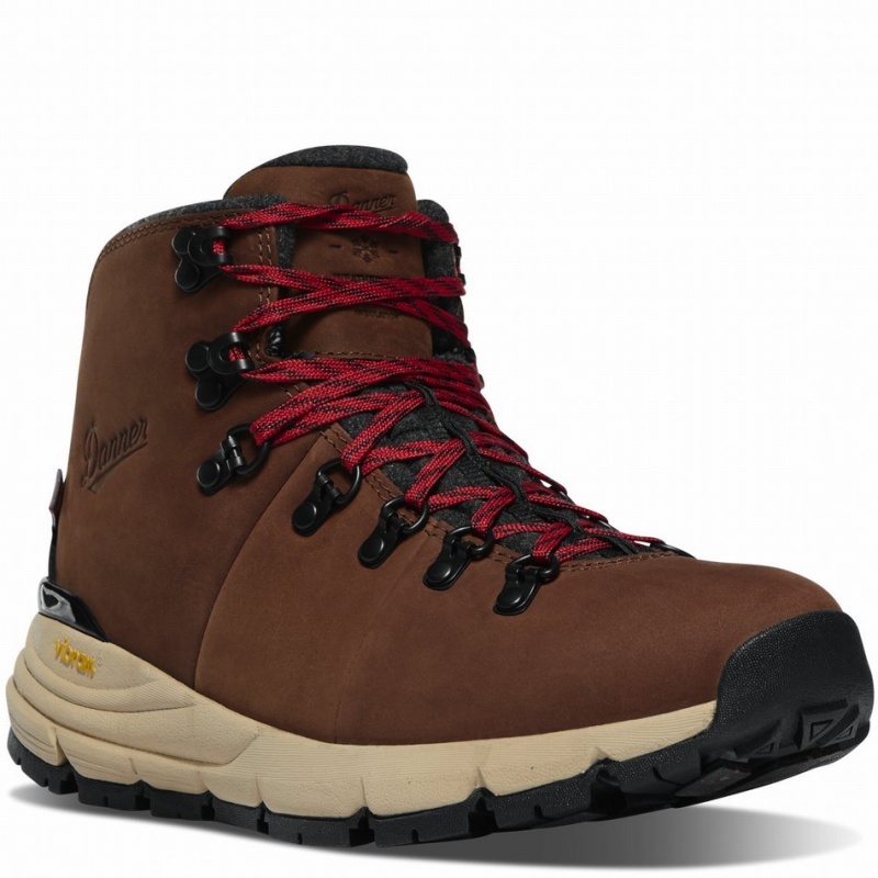 Brown Danner Mountain 600 Insulated Women's Hiking Boots | 43365