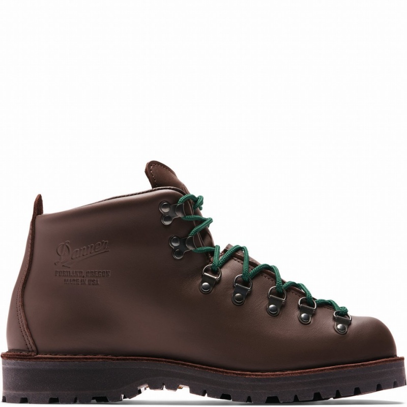 Brown Danner Mountain Light II Men\'s Hiking Boots | 40002