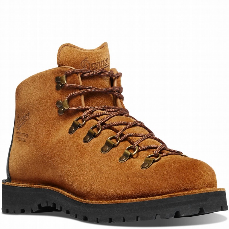 Brown Danner Mountain Light Men's Hiking Boots | 64243