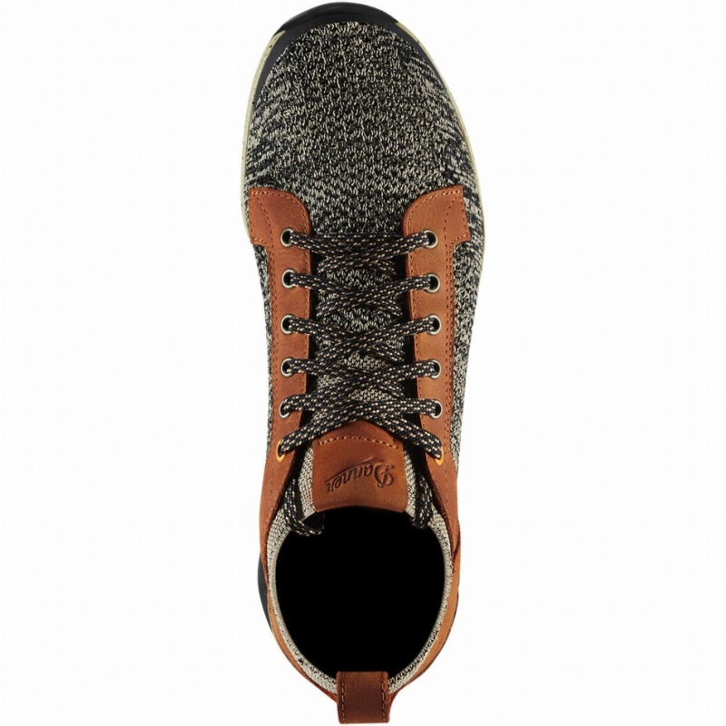 Brown Danner Overlook Men's Hiking Shoes | 70140