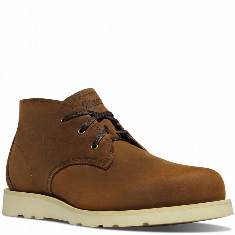 Brown Danner Pine Grove Men's Chukka Boots | 94609