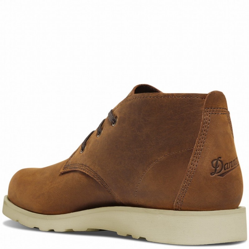 Brown Danner Pine Grove Men's Chukka Boots | 94609