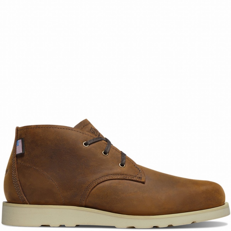 Brown Danner Pine Grove Men\'s Chukka Boots | 94609