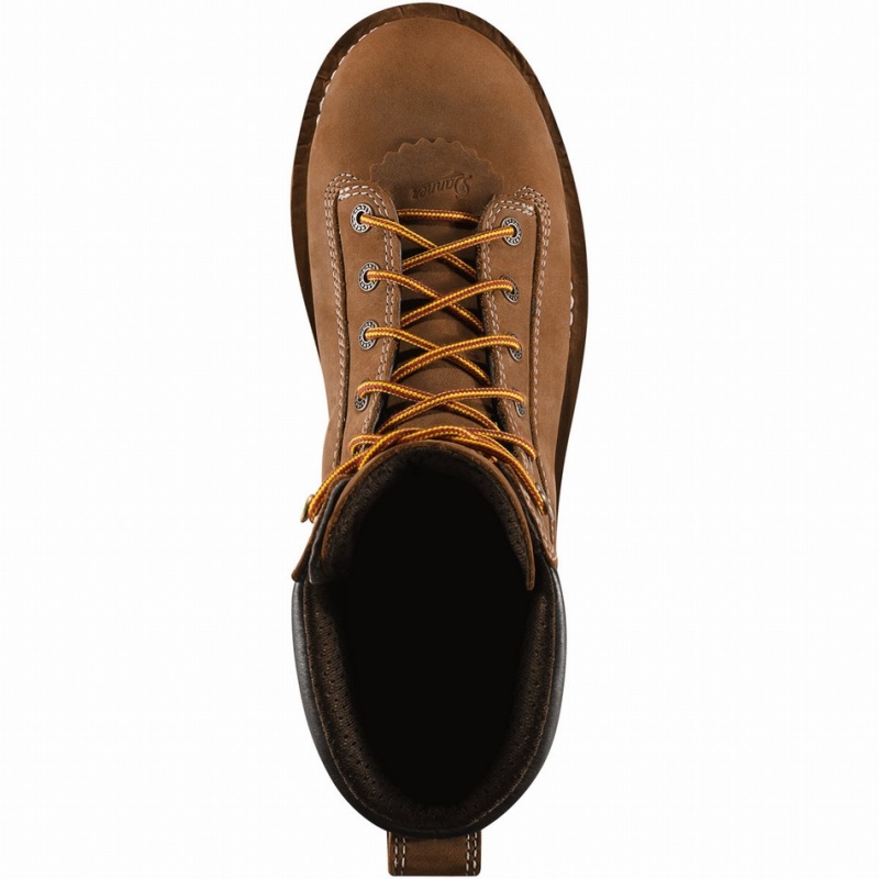 Brown Danner Quarry USA Men's Work Boots | 78490