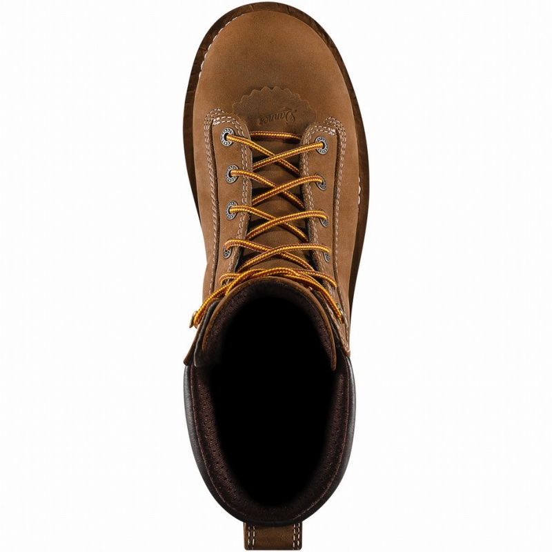 Brown Danner Quarry USA Men's Work Boots | 92749