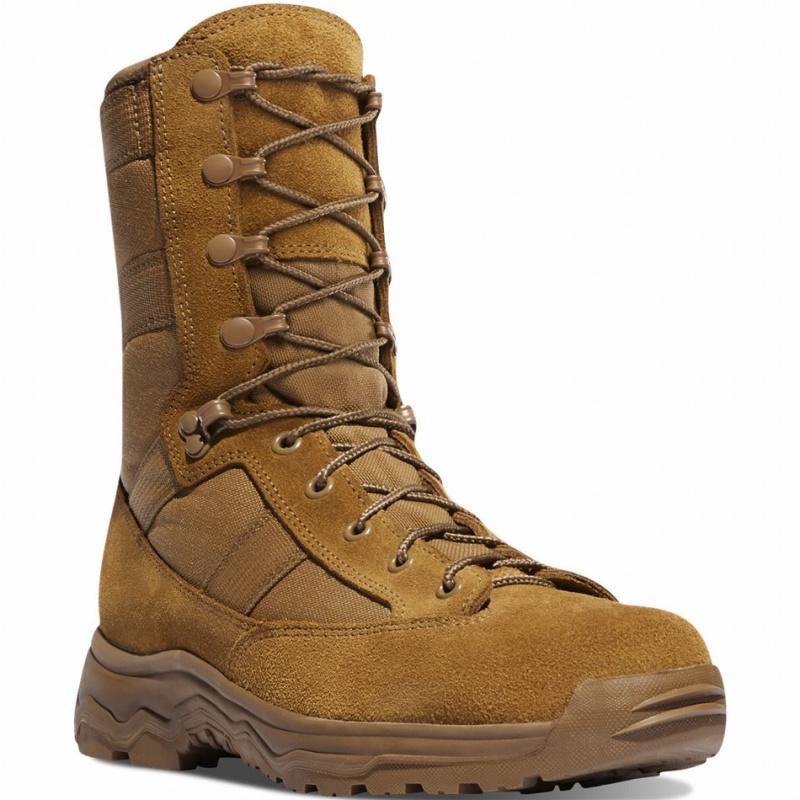 Brown Danner Reckoning Men's Military Boots | 28653