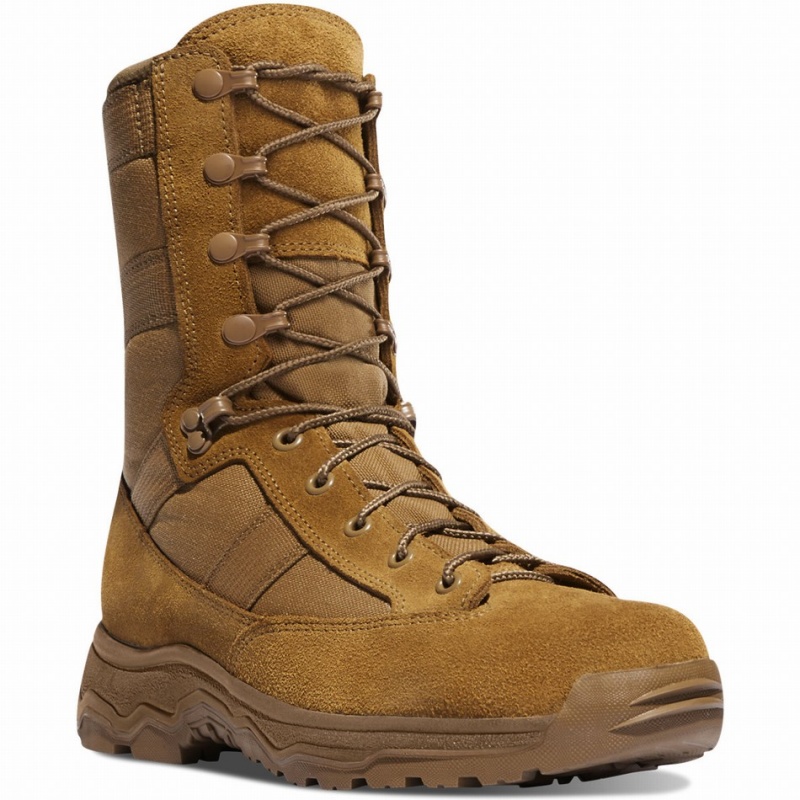 Brown Danner Reckoning Men's Military Boots | 95239