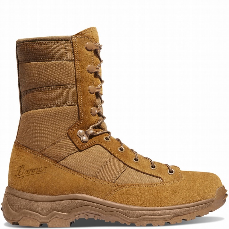 Brown Danner Reckoning Men's Military Boots | 79158