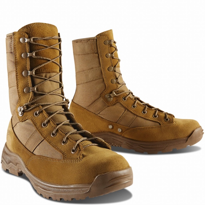 Brown Danner Reckoning Women's Military Boots | 15996