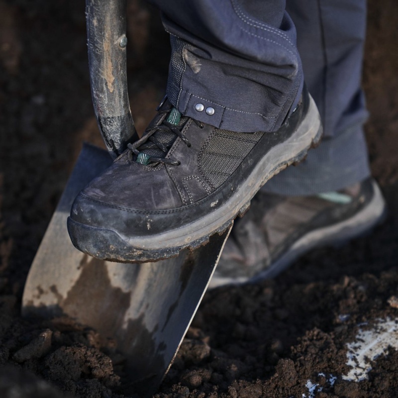 Brown Danner Riverside Men's Work Shoes | 77618