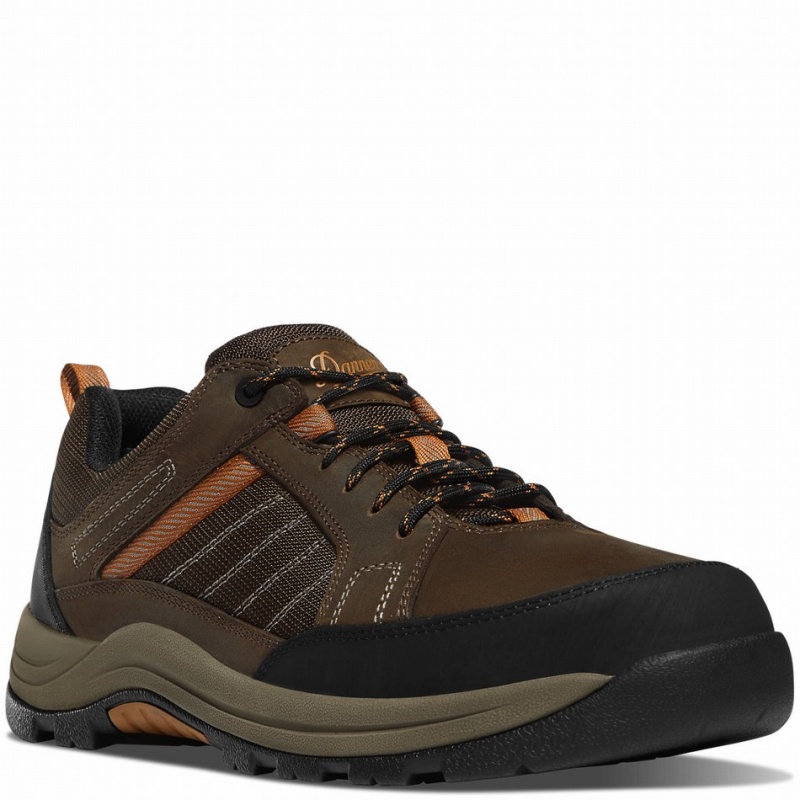 Brown Danner Riverside Men's Work Shoes | 30467