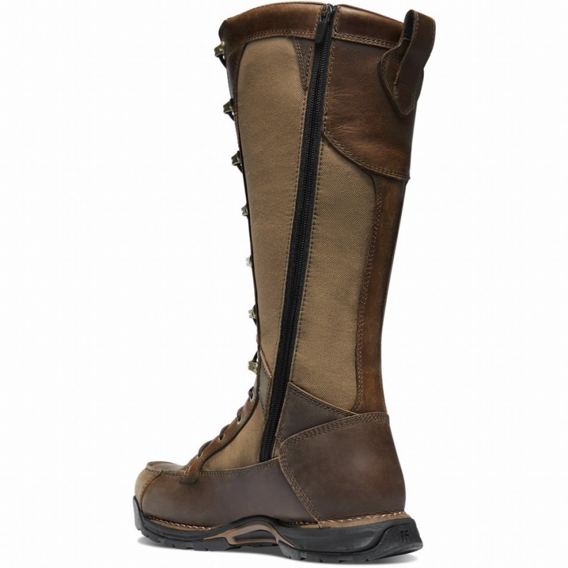 Brown Danner Sharptail Snake Men's Hunting Boots | 80415