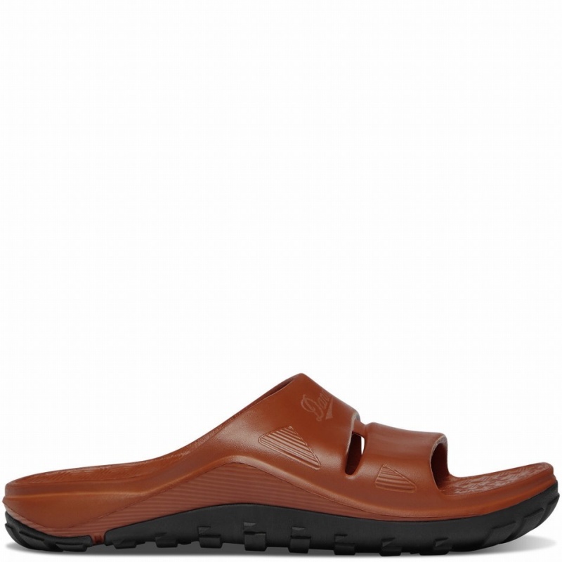 Brown Danner Shelter Cove Men\'s Sandals | 24756