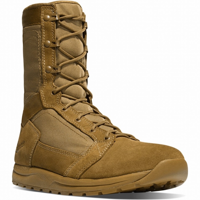 Brown Danner Tachyon Men's Tactical Boots | 35263