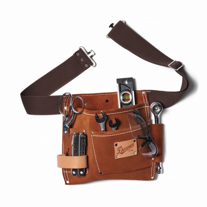 Brown Danner Tool Men's Belt Bags | 33778