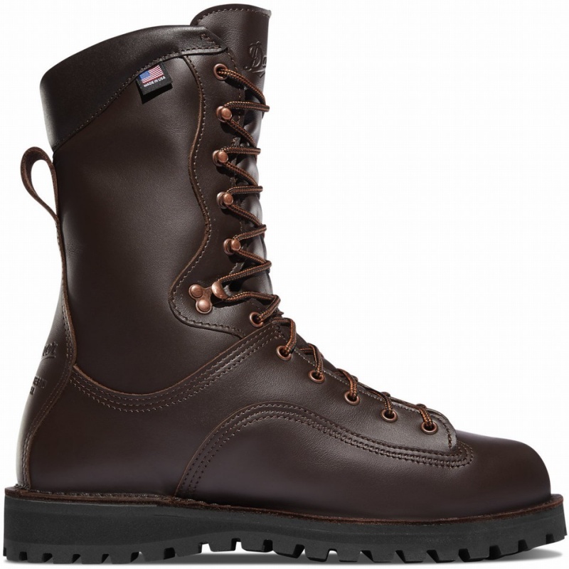 Brown Danner Trophy Men\'s Hunting Boots | 91877