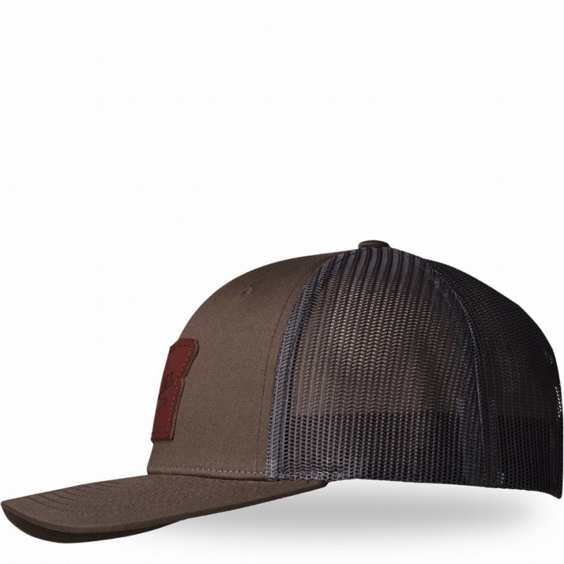 Brown Danner Trucker Men's Caps | 74228