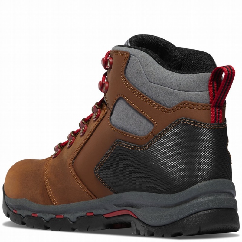 Brown Danner Vicious Men's Work Boots | 34367