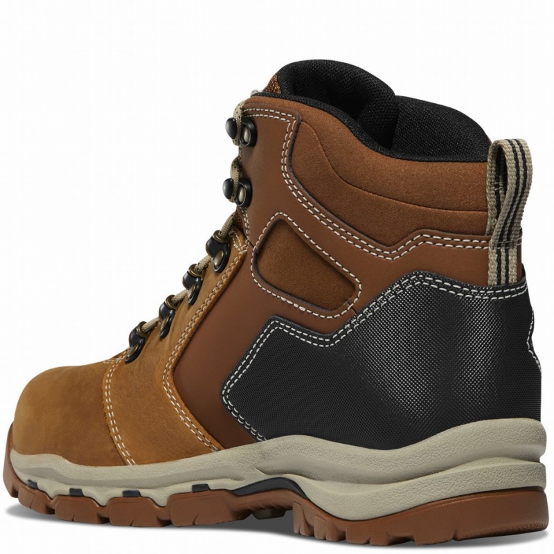 Brown Danner Vicious Men's Work Boots | 35418